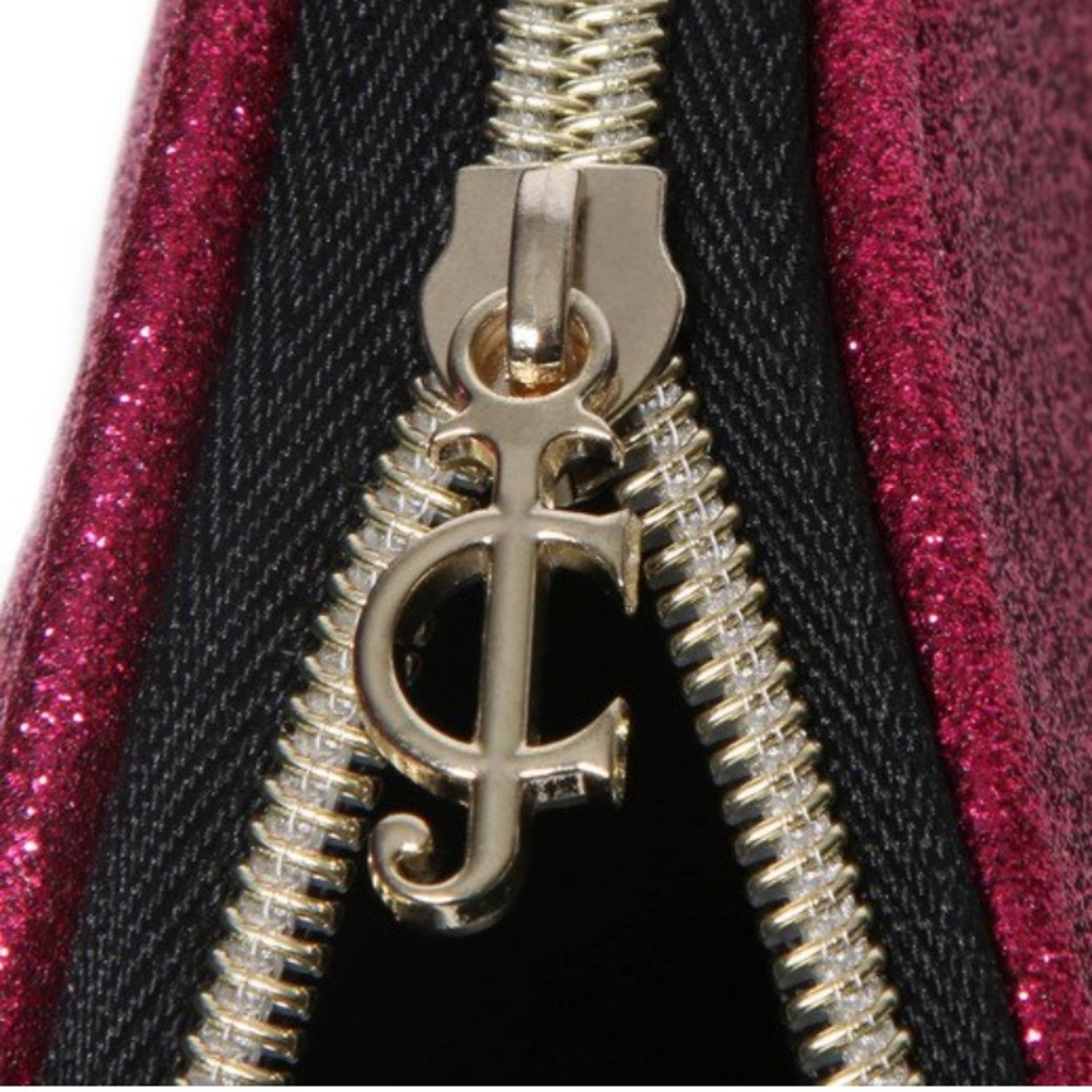 LAST ONE! NWT Juicy Couture 3 Pc Cosmetic Bag Set - Picture 3 of 5